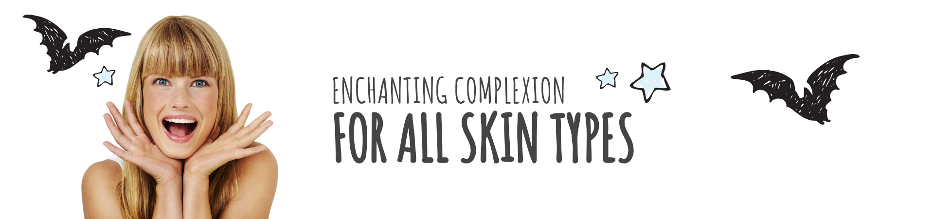 All skin types banner image